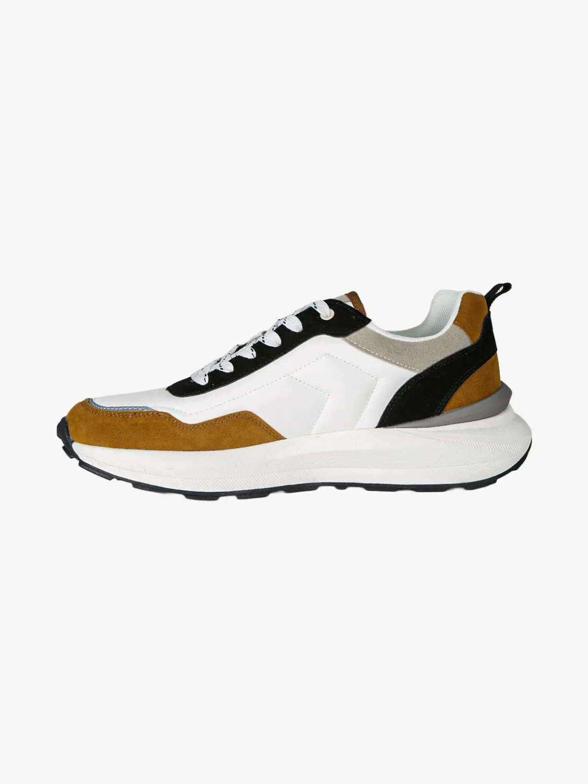 Nazareno Gabrielli Sneakers stringate da uomo - khaki