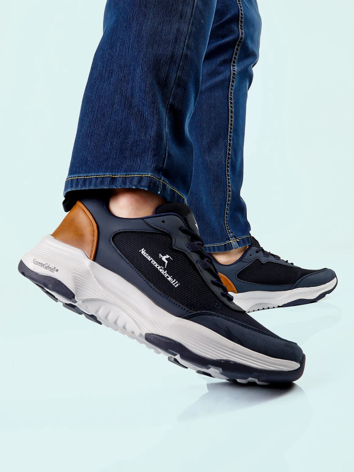 Nazareno Gabrielli Sneakers casual da uomo