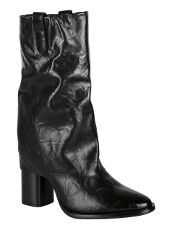 Nazareno Gabrielli Stivali donna con tacco largo - nero
