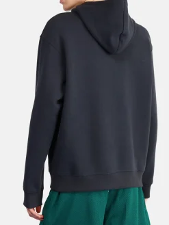 New Balance SMALL LOGO BRUSHED HOODIE Felpa uomo con cappuccio e interno in caldo cotone