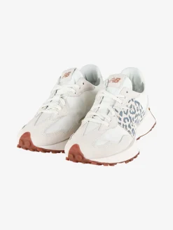 New Balance 327 Sneakers donna in pelle e nylon con dettaglio animalier
