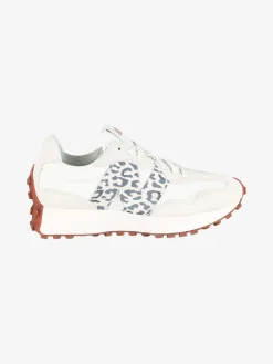 New Balance 327 Sneakers donna in pelle e nylon con dettaglio animalier