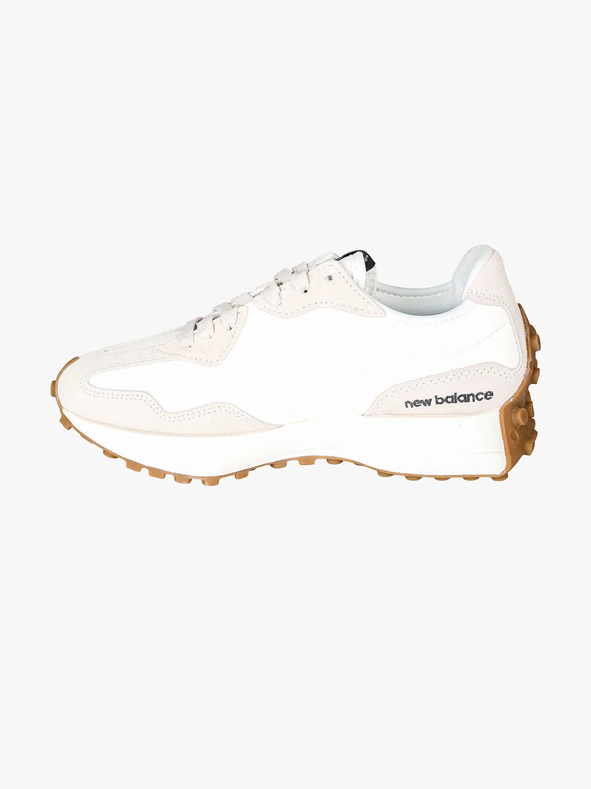 New Balance 327 Sneakers donna in pelle - bianco