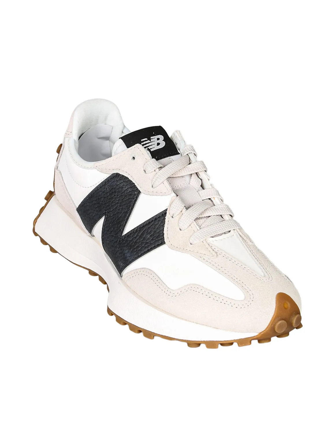 New Balance 327 Sneakers donna in pelle - bianco