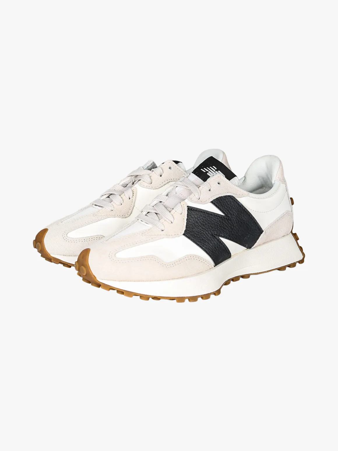 New Balance 327 Sneakers donna in pelle - bianco