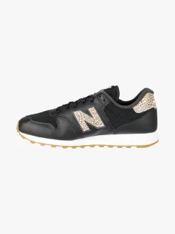 New Balance 500 Sneakers donna stringate con dettagli animalier - nero