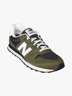 New Balance 500 Sneakers stringate da uomo bicolore - militare