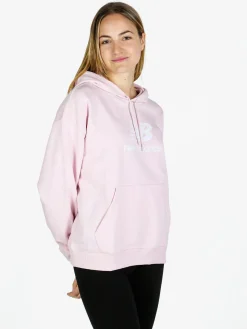 New Balance SPORT ESSENTIALS LOGO HOODIE Felpa donna con cappuccio