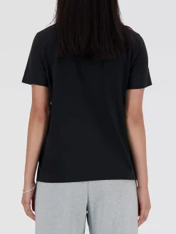 New Balance SPORT ESSENTIALS SMALL LOGO T-shirt donna - nero