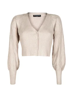 New Collection Cardigan donna modello cropped