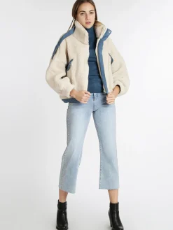 New Collection Giacca corta teddy oversize