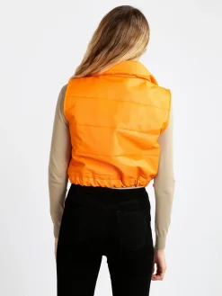 New Collection Gilet donna in similpelle