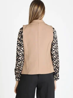 New Collection Gilet donna tinta unita