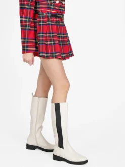 New Collection Gonna pantalone scozzese da donna