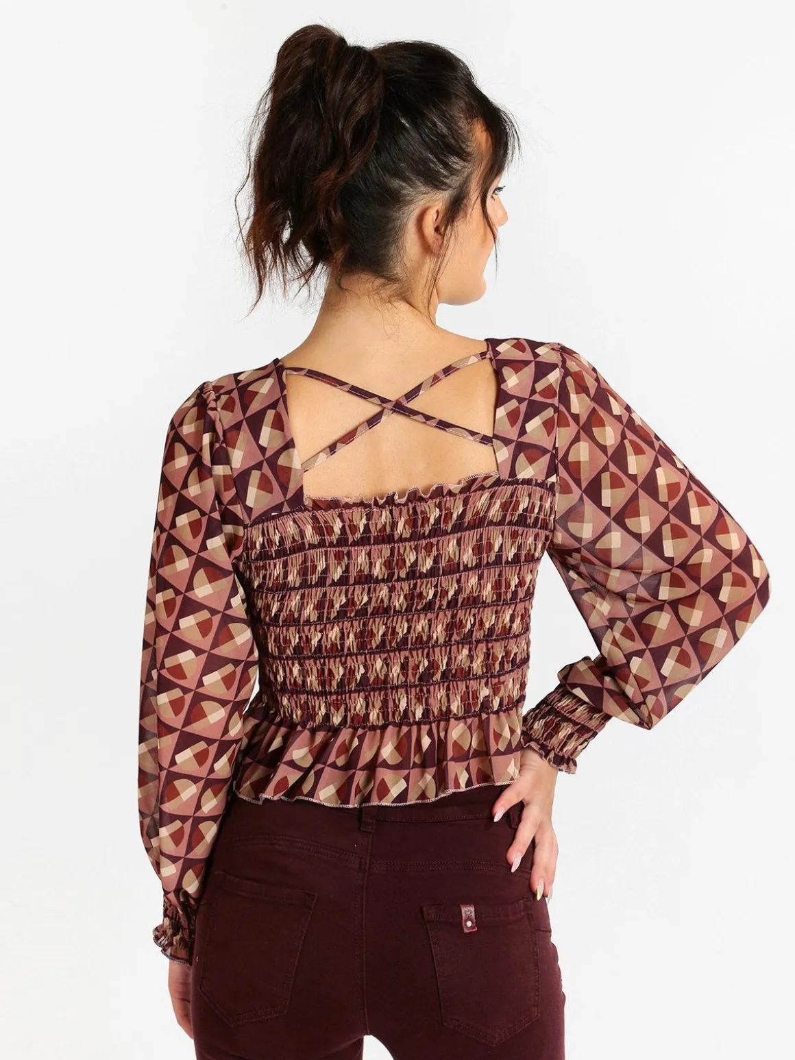 New Collection Maglia con maniche a sbuffo