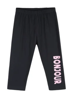 New Kids Completo da bambina con t-shirt e leggings a 3/4