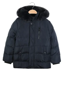 New Kids Piumino imbottito da bambino con cappuccio