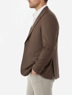 New Marshll Blazer casual da uomo - marrone