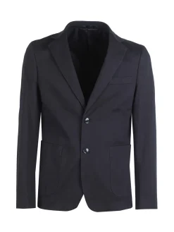 New Marshll Blazer uomo in cotone tinta unita