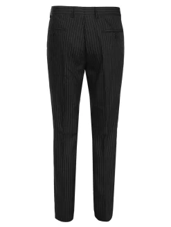 New Marshll Pantaloni eleganti uomo gessati