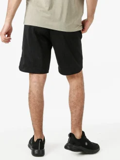 New Mentality Bermuda da uomo con coulisse - nero