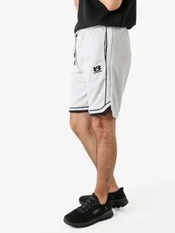 New Mentality Bermuda da uomo con coulisse - grigio chiaro