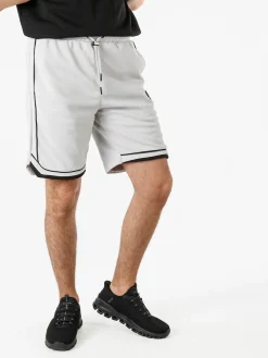 New Mentality Bermuda da uomo con coulisse - grigio chiaro