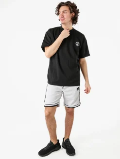 New Mentality Bermuda da uomo con coulisse - grigio chiaro