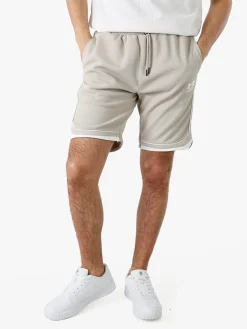 New Mentality Bermuda da uomo con coulisse - beige