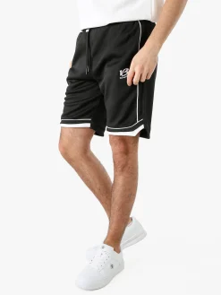 New Mentality Bermuda da uomo con coulisse - nero