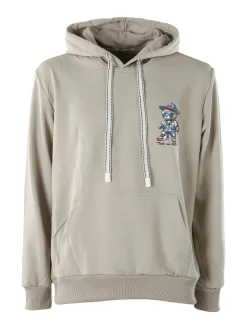 New Mentality Felpa da uomo con cappuccio - khaki