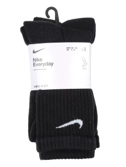 Nike Confezione da 3 paia di calze tennis unisex con logo - nero