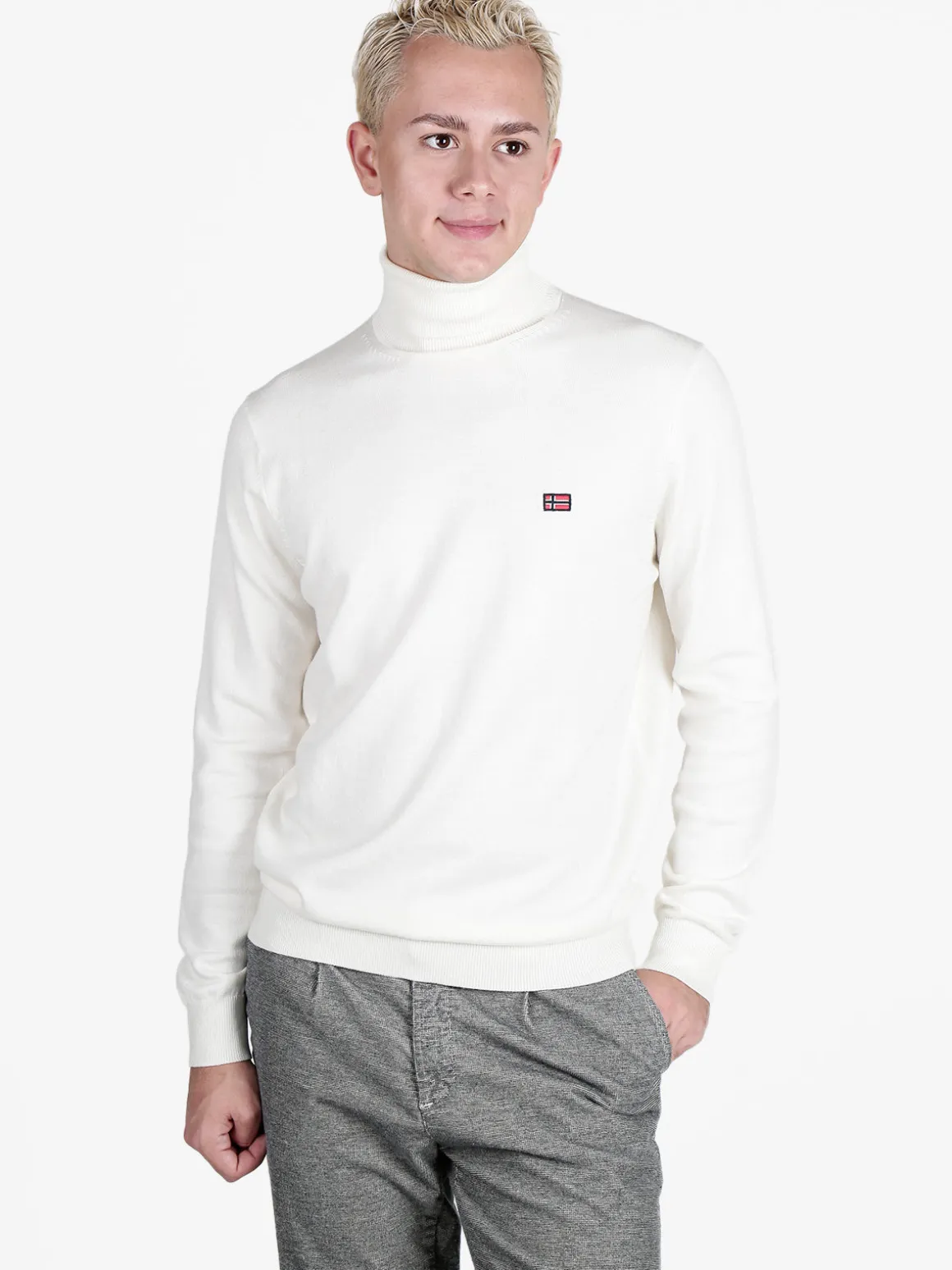 Norway Dolcevita da uomo in maglia