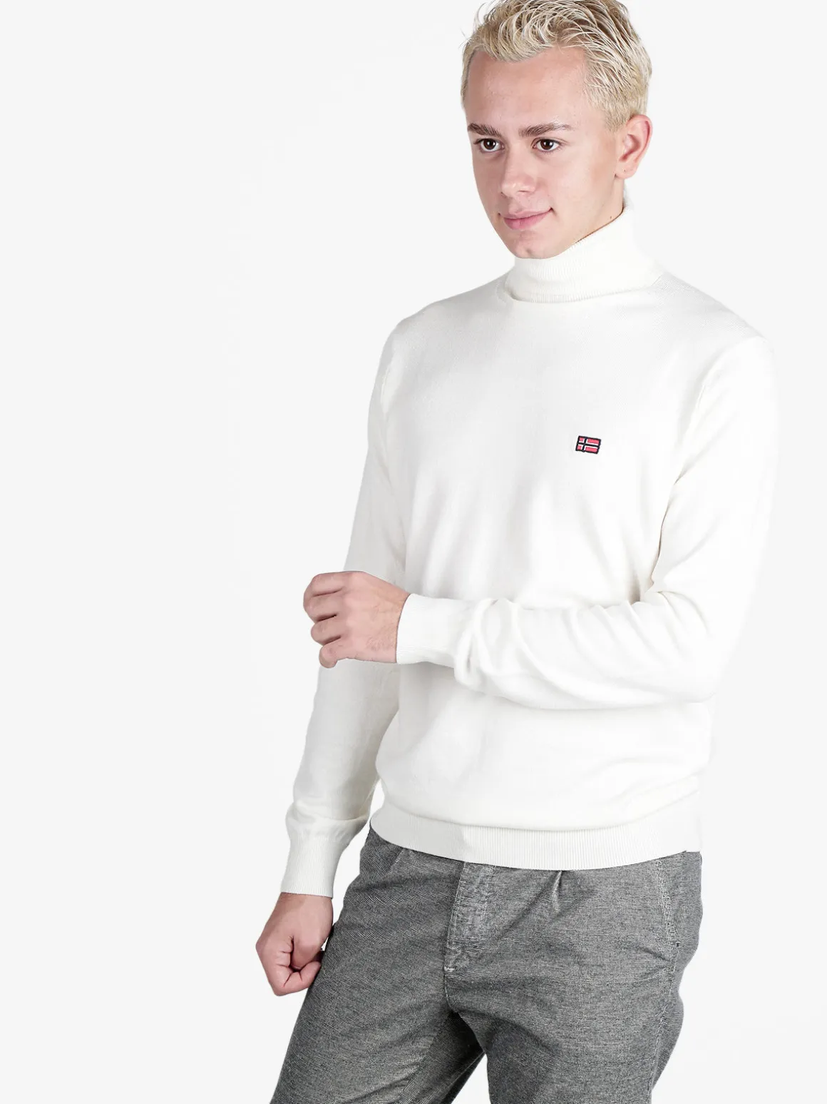 Norway Dolcevita da uomo in maglia