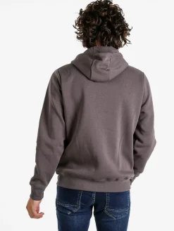 Norway Felpa da uomo con cappuccio e zip - taupe
