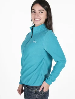 Norway Felpa donna in pile full zip