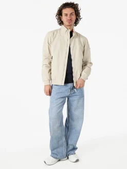 Norway Giacca a vento da uomo con zip - beige