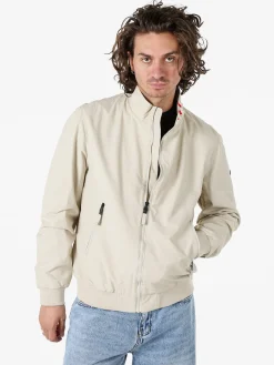 Norway Giacca a vento da uomo con zip - beige
