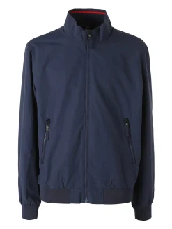 Norway Giacca a vento da uomo con zip - blu scuro