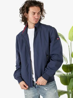 Norway Giacca a vento da uomo con zip - blu scuro