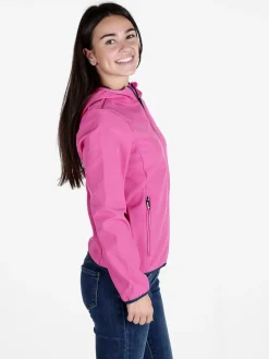 Norway Giacca donna impermeabile con cappuccio e interno in pile