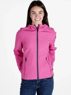 Norway Giacca donna impermeabile con cappuccio e interno in pile