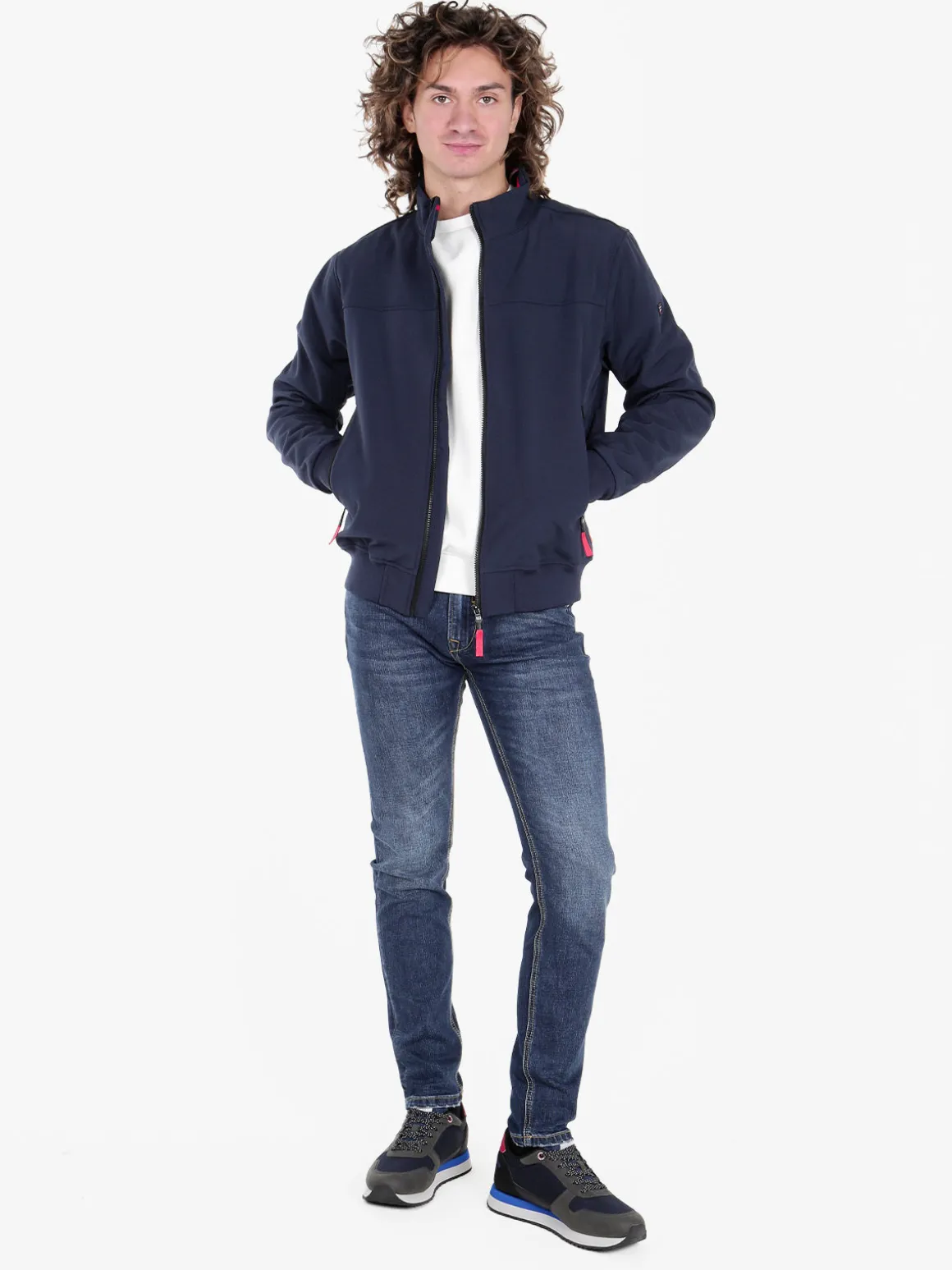Norway Giacca impermeabile da uomo con interno in pile