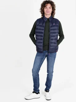 Norway Gilet da uomo con cerniera imbottito