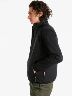 Norway Gilet da uomo con interno in pile - nero