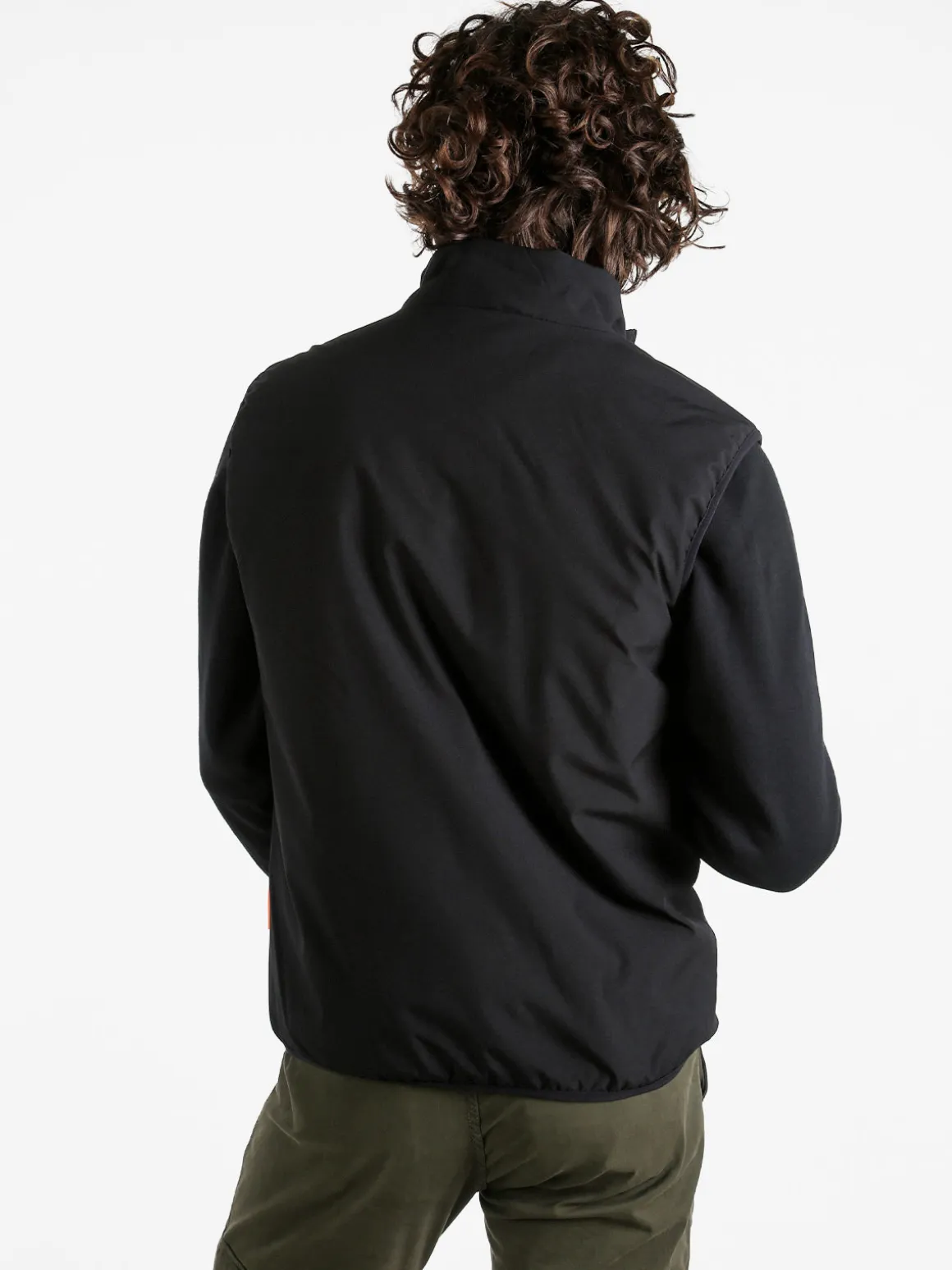 Norway Gilet da uomo con interno in pile - nero