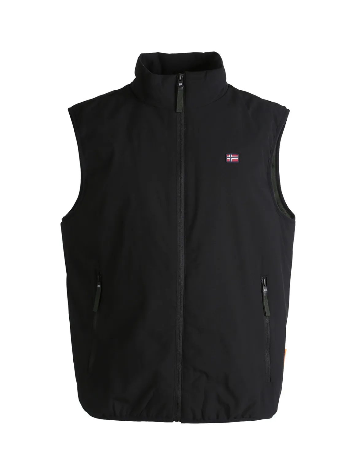Norway Gilet da uomo con interno in pile - nero