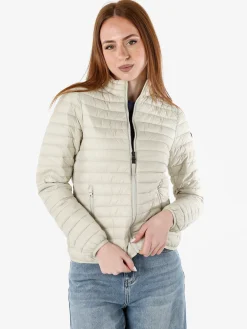 Norway Giubbino donna modello 100 grammi con zip - beige