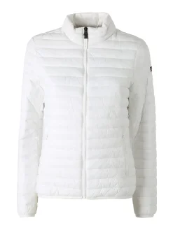 Norway Giubbino donna modello 100 grammi con zip - bianco