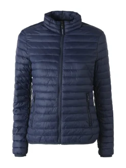 Norway Giubbino donna modello 100 grammi con zip - blu scuro